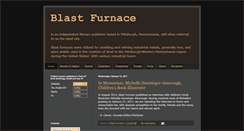 Desktop Screenshot of blastfurnacepress.com